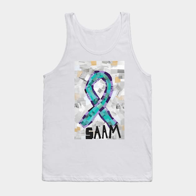 Sexual Assault Awareness Month Tank Top by cajunhusker